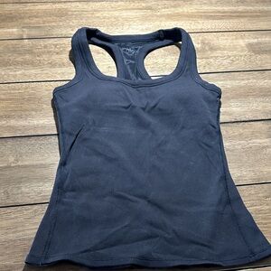 Alo Yoga Black Tank Top